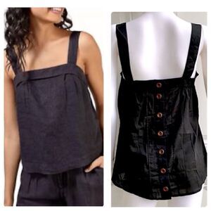 NWT Revolve LAmade Black Cotton Tunic Top M